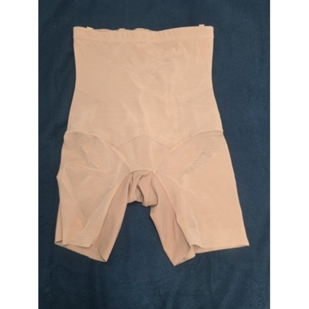 Honeylove SuperPower Short High Waisted Shapewear Sand Beige Size XL